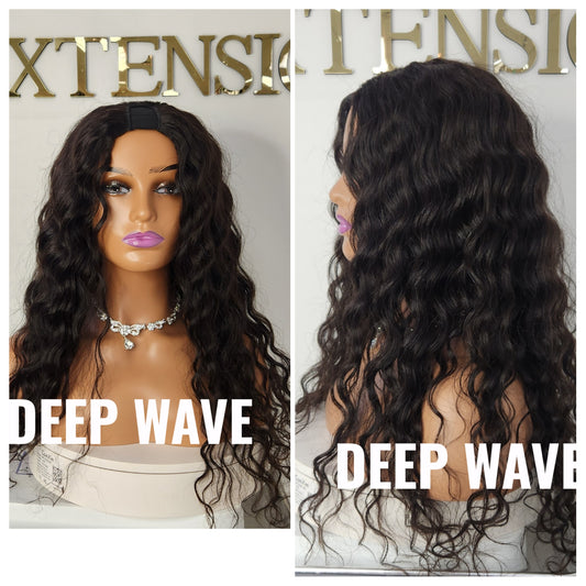 Deep Wave Half Wig