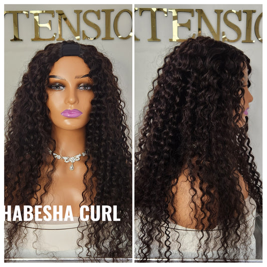 Habesha Curl Closure Wig