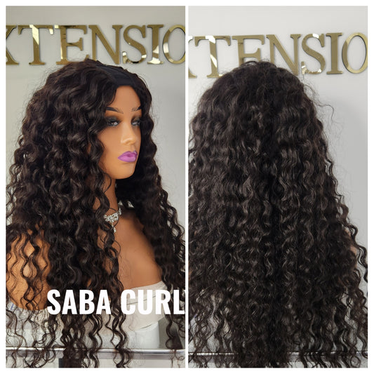 Saba Curl Closure Wig