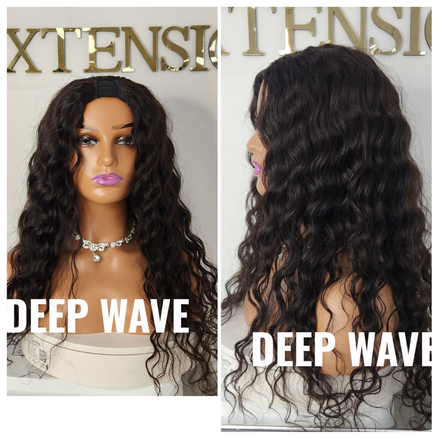Deep Wave Frontal Wig